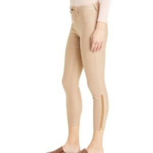 L'AGENCE Tan Ankle Cropped Pants